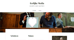 Desktop Screenshot of eerlijkemedia.nl